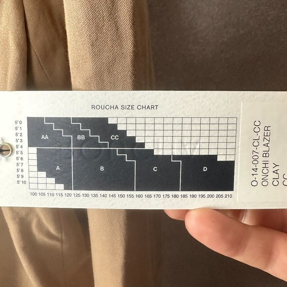 ROUCHA Onchi Cotton Twill Blazer - Picture 7 of 9